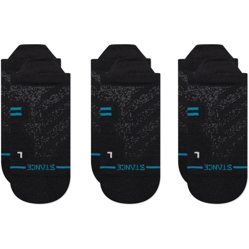 imageStance Icon Athletic Performance Tab Socks 3Pack Nylon Blend Socks Arch SupportBlack