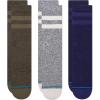 imageStance Casual Cotton Crew Joven Socks 3Pack Cotton Blend and Cushioning Arch SupportMulticolor Joven