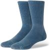 imageStance Icon Dyed Crew Socks  Sea Blue Padded Calf SocksSblseablue
