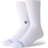 imageStance mens Icon Classic Crew Casual Sock White Medium US