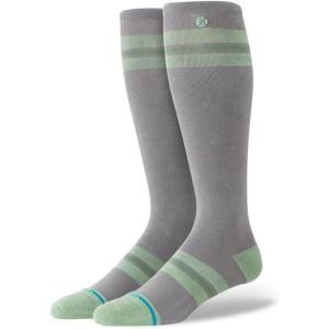 Stance Compression OTC Socks for Men & Women, Over the Calf, Mid Grade 15-20mmHg Compression(Grey)