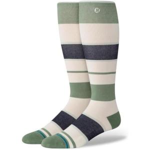 Stance Compression OTC Socks for Men & Women, Over the Calf, Mid Grade 15-20mmHg Compression(Ivory)