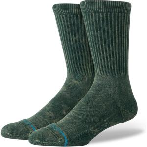 Stance unisex-adult Icon Dyed Crew(Pine)