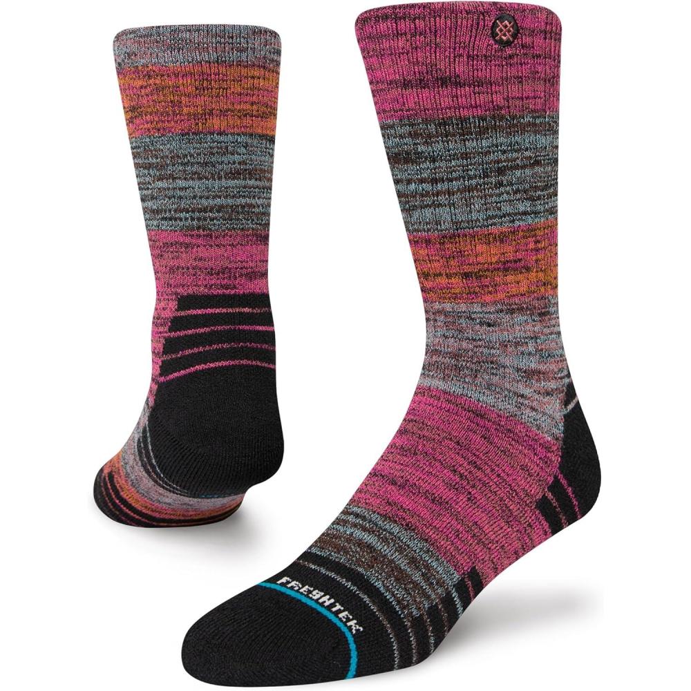 imageStance Crossing Paths Crew Socks Medium Multi