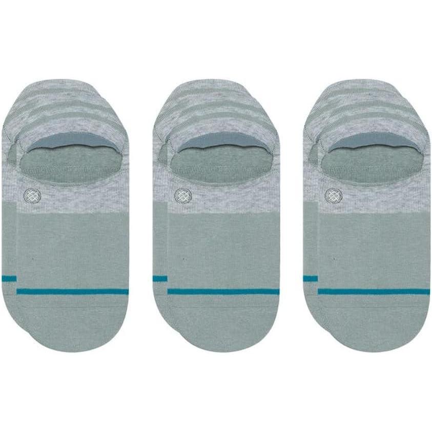 imageStance No Show Gamut 2 Socks 3 Pack Medium Grey Heather