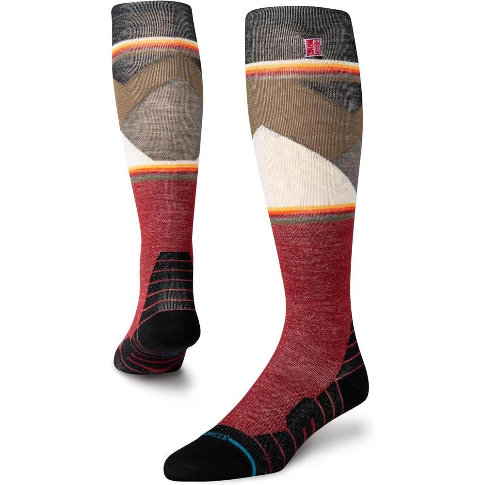 imageStance unisexadult Jimmy Chin Ul Wool SnowRed