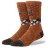 imageStance Chewie Crew Socks Chewbacca Star Wars Brown Cosy Calf SocksBrnbrown