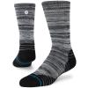 imageStance Mid Wool Crew  Unisex Socks  Seamless Toe Design  Medium Cushioning  Reinforced Heel ampamp Toe Black MD US Mens Shoe 685 Womens Shoe 8105 One Size