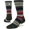 imageStance Mid Wool Crew  Unisex Socks  Seamless Toe Design  Medium Cushioning  Reinforced Heel ampamp Toe Black Red MD US Mens Shoe 685 Womens Shoe 8105 One Size