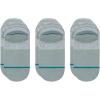 imageStance No Show Gamut 2 Socks 3 Pack Medium Grey Heather