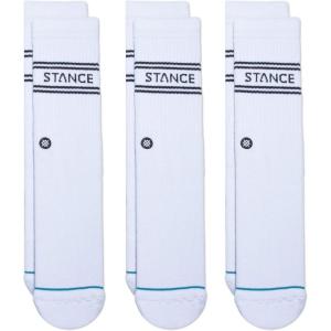 Stance Basic Crew Socks [3 Pack](White)