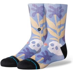 Stance Boys Tropiskull Crew (Big Kid)(Stone Blue)