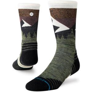 Stance Mid Wool Crew – Unisex Socks – Seamless Toe Design – Medium Cushioning – Reinforced Heel & Toe Olive MD (US Men’s Shoe 6-8.5, Women’s Shoe 8-10.5) One Size