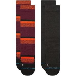Stance Nightride Snow 2-Pack (Little Big Kid)(Black)