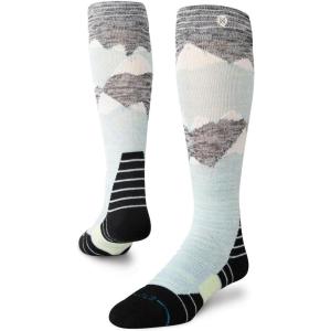 Stance Windy Peaks Mid Wool Snow(Green)