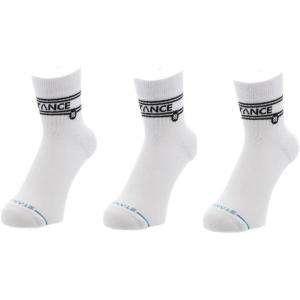 Stance unisex-adult Basic Quarter 3 Pack(White)