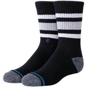 Stance unisex-child Crew Sock Boyd St Kids(Black)