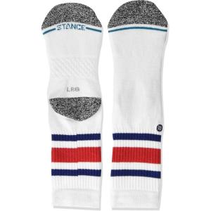 Stance unisex-child Crew Sock Boyd St Kids(Whiteblue)