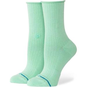 Stance womens Rolled Cuff Quarter(Jade)