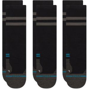 Stance Ultralight Performance Crew Socks 3-Pack(Black)