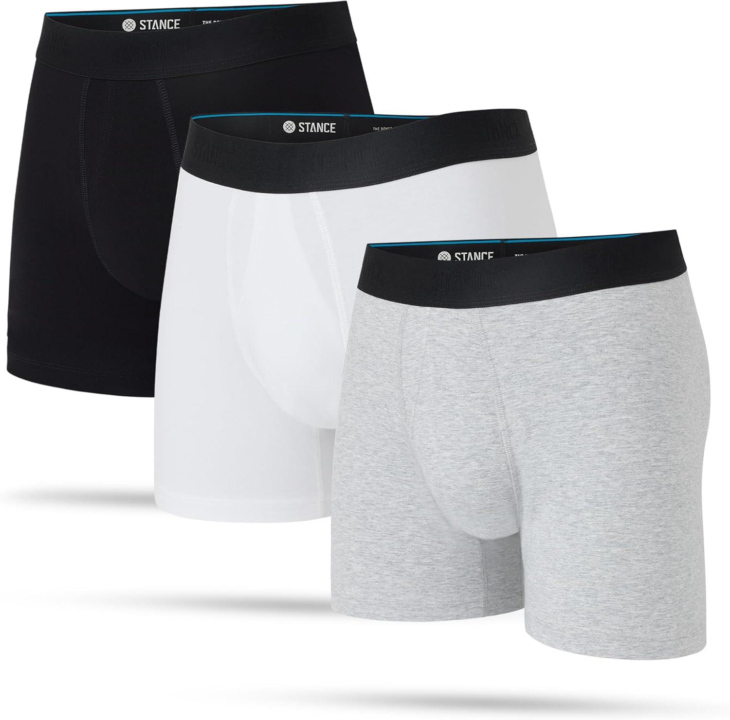 imageStance Mens Comfort Bundle 3Pack Boxer Brief Underwear 3Pack Icon Crew Socks Premium Cotton Blend Breathable amp Supportive Everyday Essentials