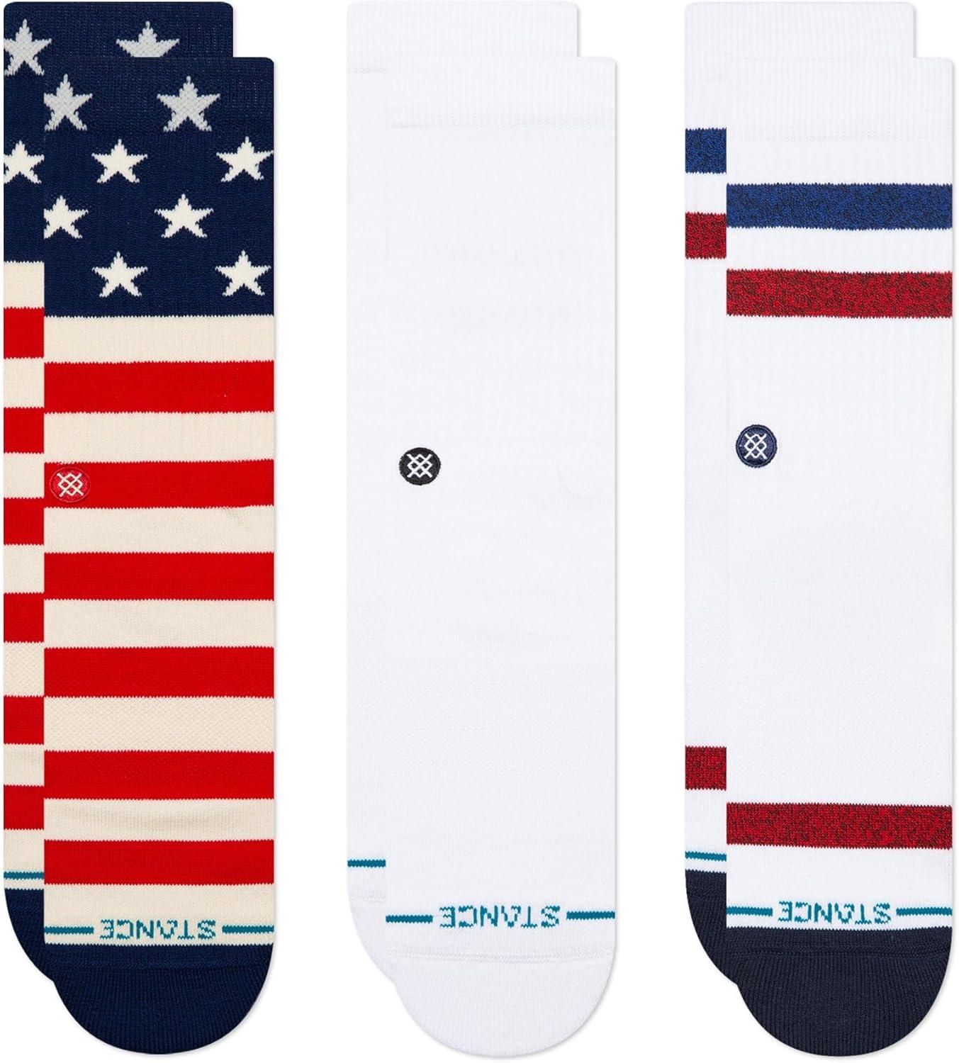 imageStance Mens Comfort Bundle 3Pack Boxer Brief Underwear 3Pack Icon Crew Socks Premium Cotton Blend Breathable amp Supportive Everyday Essentials