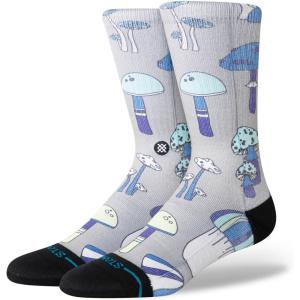 Stance Unisex Poly Blend Crew Socks(String Grey)