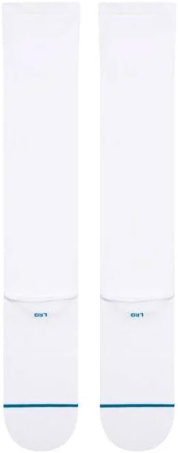 imageStance Compression OTC Socks for Men amp Women Over the Calf Mid Grade 1520mmHg CompressionWhite