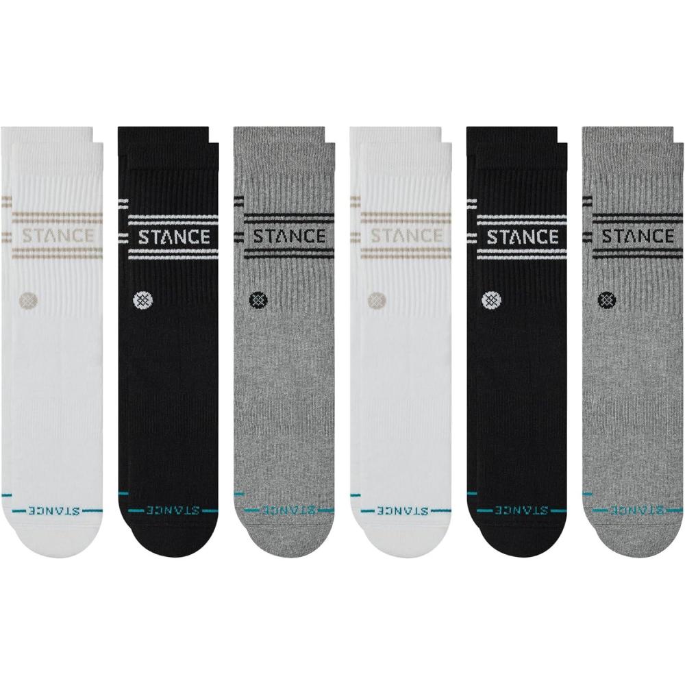 imageStance Vital Crew Sock 6Pack for Men and WomenMulticolor