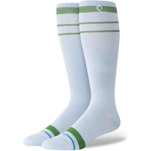 Stance Compression OTC Socks for Men & Women, Over the Calf, Mid Grade 15-20mmHg Compression(Periwinkle Light Blue)