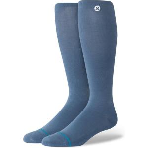 Stance Compression OTC Socks for Men & Women, Over the Calf, Mid Grade 15-20mmHg Compression(Sea Blue)