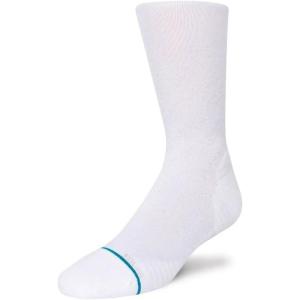 Stance Run Light Crew White MD (US Men’s Shoe 6-8.5, Women’s Shoe 8-10.5)