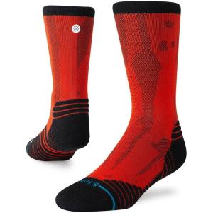 Stance Draper Mid Crew(Red)