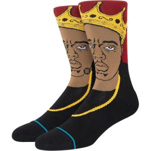 Stance Crew Biggie Resurrected Socks (Large, Black)