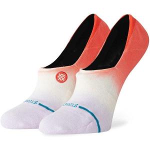 Stance womens Double Dip No Show(Coral)