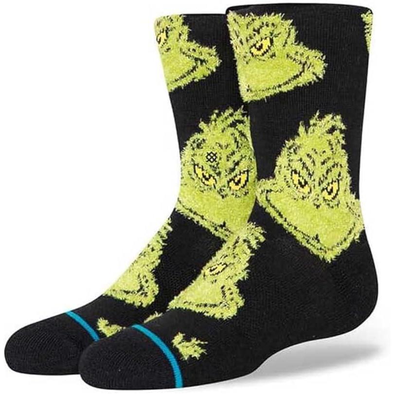 imageStance The Grinch Mean One mens and kids socks