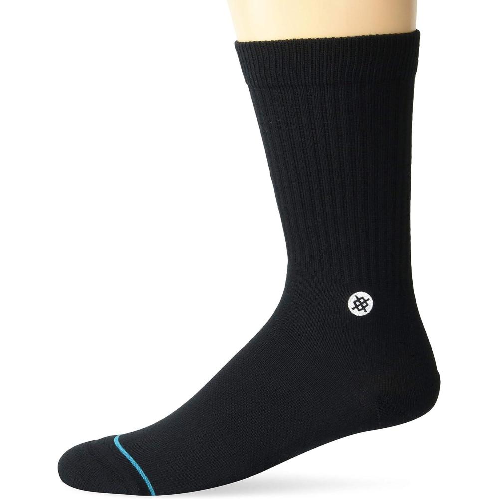 imageStance mens Crew Sock Logoman StBlack