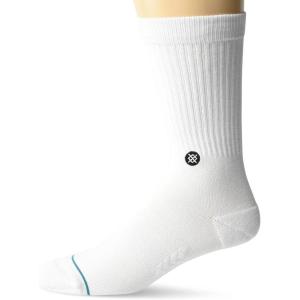 Stance mens Crew Sock Logoman St(White)