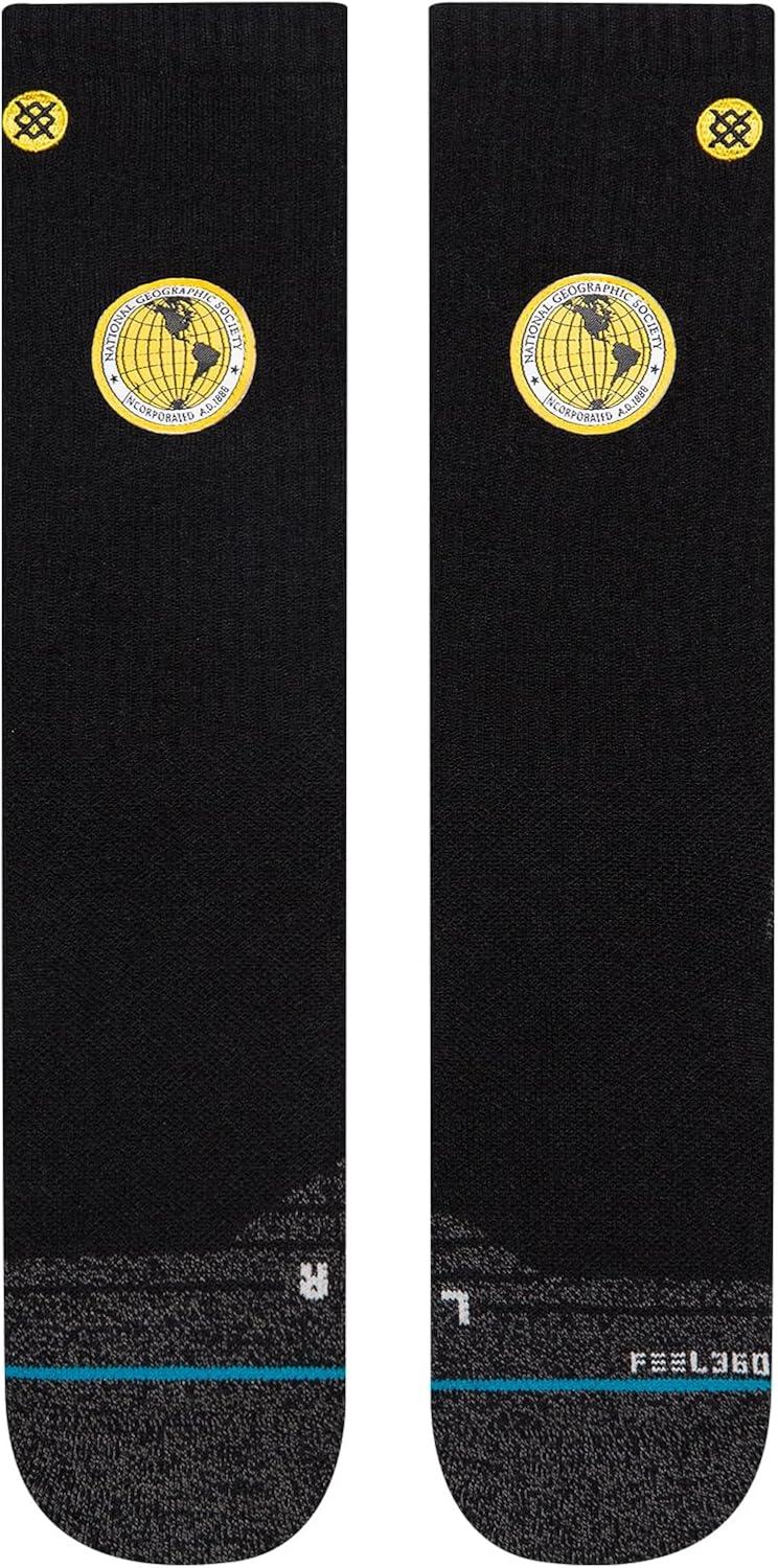 imageStance Crew Exploration Socks Medium Black